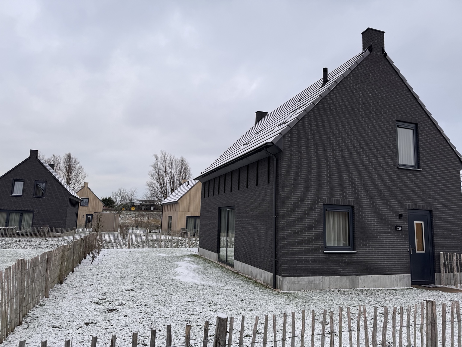 Vakantiehuis 226 in de winter